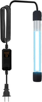 Aquarium U-V Filter Replacement Light Bulb, Fish Tank Filter Replacement Parts, Including 1 x 5W Light Bulb with Timer