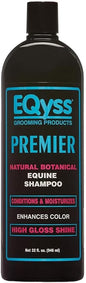 EQyss Premier Equine Horse Shampoo - Conditions and Moisturizes Coat, Enhances Color, Promotes Shine - Safe for All Horses & Pets, pH Balanced, USA Made