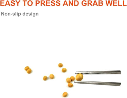 Extra Long Tweezers, Aquascape Tools, 18.9 inch Fecsam Aquarium Stainless Steel Large Feeding Tongs for Fish Tank, Terrarium，Aquascaping, Reptile Snake (Straight)