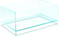 Fzone 1.7 Gal Nano Rimless Aquarium Low Iron Fish Tank NovaClear Ultra-White Translucent Glass Verso Series Nano Shallow Pond Levitating Floating Air Aquarium(A30-W18)