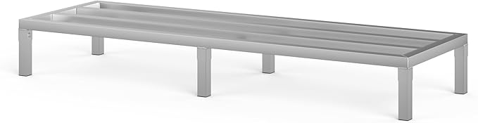 20 in X 60 in. Aquarium Stand | Industrial Style Aluminum Fish Tank Base with Open Frame Design