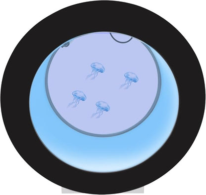 4.8Gal Jellyfish Aquarium Fish Aquarium with Water Circulation and Intelligent Filtration System, 16 Colors and 4 Light-Changing Effects Fish Tank Without Aquarium Water Chiller