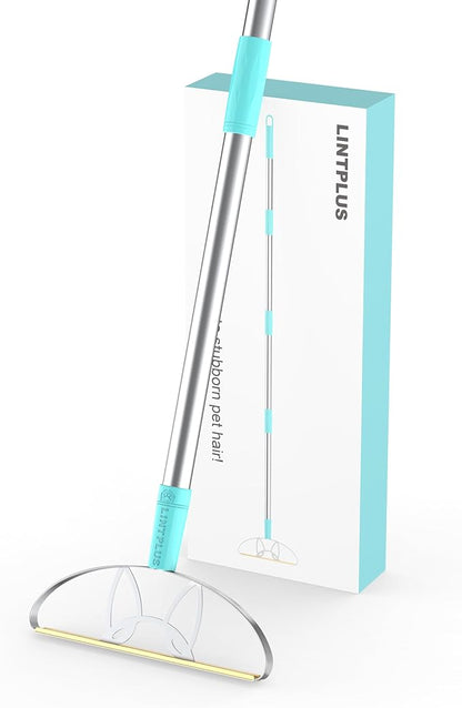 63“Ultra Long Carpet Rake by LINTPLUS-Heavy Duty Carpet Scraper & Pet Hair Remover for Deep Cleaning, Efficient Dog Hair Remover for Carpets,Rugs,Furniture-Durable Carpet Rake for Home Use