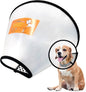 Adjustable Dog Cone Collar After Surgery Soft Cone of Shame Alternatives for Dog Cat Puppy Plastic Elizabethan Collar for Dogs from Licking Biting Scratching Wounds(XXL,Neck:13.8-15.7in)
