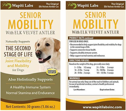 Dog Senior Mobility Formula, 30 gm