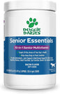 Doggie Dailies Senior Essentials Multivitamin for Dogs Soft Chews | Advanced Dog Multivitamin | Nutritional Support for Joints, Skin & Coat, Digestion, and the Immune System | Bacon Flavor | 120 Count