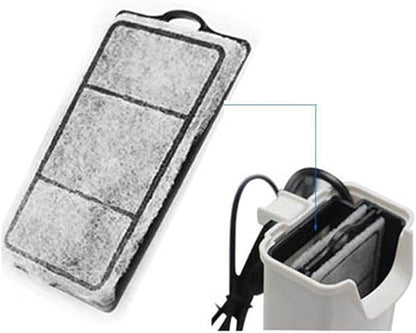 11 Pack Auqarium Filter Replacement Plates, Turtle Tank Filter Cartridges, Activated Carbon Suitable for Low-Water Filter