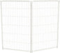 FXW Homeplus Unleashed Indoor Dog Playpen - Stress-Free and Safe Play, Heavy Duty 45 Inch 2 Wire Panels Dog Pen for Large Dogs, White│Patented