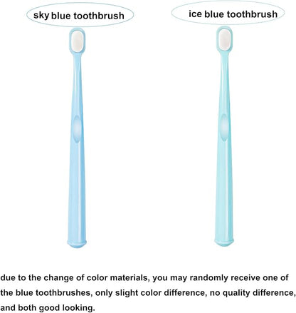 Extra Soft Small Dog Toothbrush Kit, Cat Dental Toothbrush Silicone, Easy to Handle Teeth Cleaning Head, Pet Deep Clean Dense Brush, Safe and Effective Oral Care, Brush Away Breath, 2 Pack