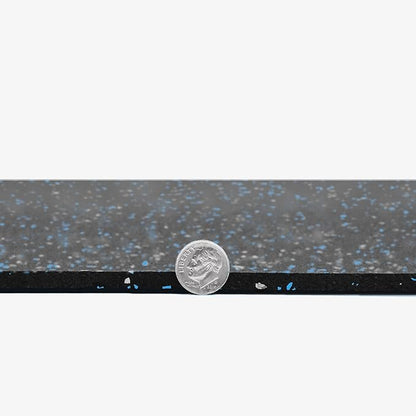 Flooring Inc's 1/4" Thick Tough Rubber Flooring Roll | Flexible Recycled Rubber Floor Mats for Home Gym | Heavy Duty Rubber Mat for Home Gyms, Sheds, Horse Stall Mat or Trailer