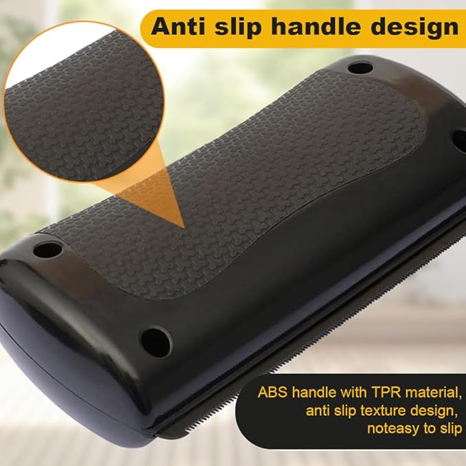 2Pc Deshedding Brush Rhykin Brush for Pets, Pet Hair Removal Tool,Suitable for Cats, Dogs, Rabbits, and Horses