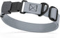 Dogline Biothane Waterproof Dog Collar with Herm Sprenger Stainless Steel Quick Release Buckle – Heavy Duty Tactical Durable Collar for Dogs – Comfortable and Safe Pet Collar, W 3/4" L 12-19", Gray