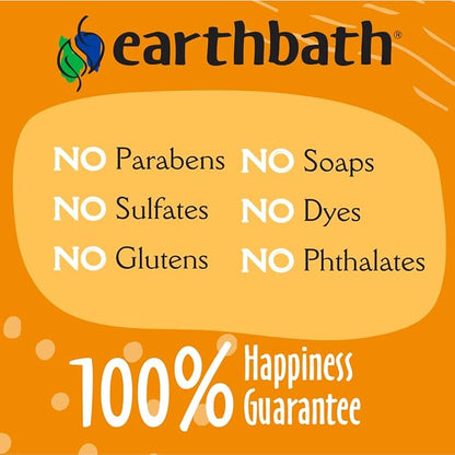 earthbath Oatmeal and Aloe Dog Shampoo- Oatmeal Shampoo for Smelly Dogs, Dog Wash in Bulk, Helps Itchiness and Dry Skin, Shampoo for Pet Grooming, Dilutes 33:1- Vanilla and Almond, 2.5 Gallon (1 Pack)