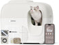 (2025 Premium Version with Mini Mesh) Snow+ Self Cleaning Automatic Litter Box with Zero Odor TiO2 System Automatic Cat Litter Box Self Cleaning for 3.3-20 lbs