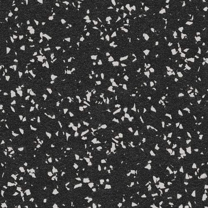 American Floor Mats - Extreme Rubber Gym Tiles - 1 Inch Thick Colorful Rubber Gym Tiles - Superior Shock and Sound Absorbing Tiles - 10% Grey 25 Tile Pack (Covers 100 Sq Ft)