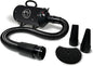 Flying Pig High Velocity Dog Pet Grooming Dryer w/Heater (Flying One, Black w/White Logo)