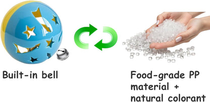 40-Piece Cat Toy Set for Indoor Cats and Kittens (1.5'' - 2.3'', Cat Toys Ultimate Pack)