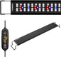 GLOWRIUM Aquarium Light, LED Full Spectrum Freshwater Fish Tank, infinitely dimmable, Fish Tank Light with auto-on/Off Timer (36-41 in)