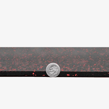 Flooring Inc's 1/4" Thick Tough Rubber Flooring Roll | Flexible Recycled Rubber Floor Mats for Home Gym | Heavy Duty Rubber Mat for Home Gyms, Sheds, Horse Stall Mat or Trailer