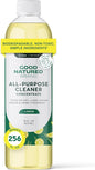 Good Natured Brand All-Purpose Cleaner Concentrate | Multi-Surface Cleaner | Natural Lemon Essential Oil | Multipurpose Cleaner Concentrate All Surfaces | Lemon Love | 16oz makes 256oz