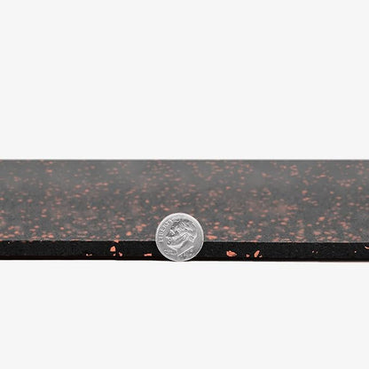 Flooring Inc's 1/4" Thick Tough Rubber Flooring Roll | Flexible Recycled Rubber Floor Mats for Home Gym | Heavy Duty Rubber Mat for Home Gyms, Sheds, Horse Stall Mat or Trailer