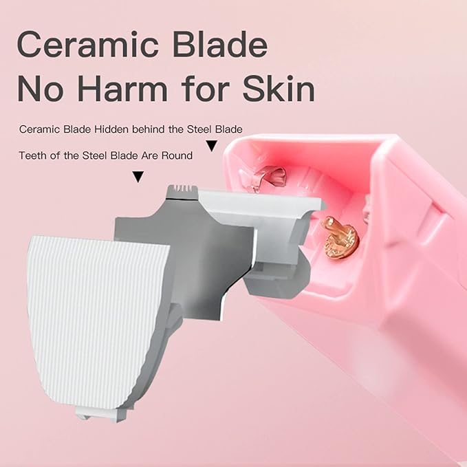 3 PCS Narrow Size Replaceable Ceramic Blades Set Pet Hair Clipper,Cat Dog Common Use Clipper Blade(#AP005)