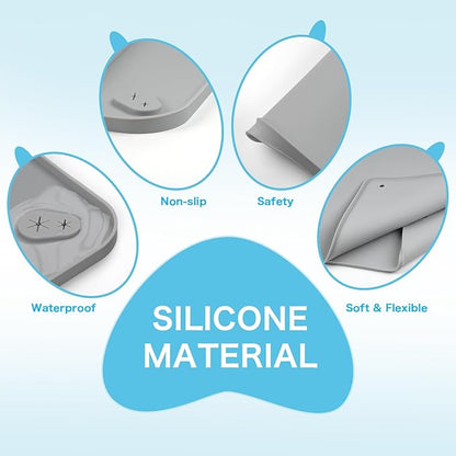 Dog Pee Pad Holder Tray, Non-Slip Puppy Pee Pad Holder, Fits Up to 35" X 24" Training Pads, High Edge Easy to Change Pee Pad Tray,Mat Fit Disposable and Washable Pee Pads