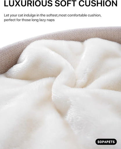 Extra Large Cat Tree for Maine Coon,65 Inches Tall Cat Tree Tower for Indoor Cats Large Adult 20 lbs,XXL Heavy Duty Luxury Sturdy Cat House with Big Hammock,Sisal Scratching Post,Condo