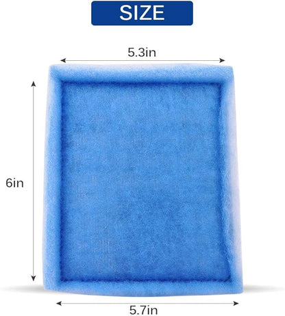 Fish Tank Filters, Aquarium Filter Cartridge Compatible with Rite-Size C & Fit for EZ-Change #3 20-40/30-60 Gallon Fish Tank Power Filter Replacement, 10PACK