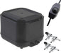 AQUANEAT Powerful Aquarium Air Pump, 250GPH, 10W, Dual Outlets, for up to 300 Gallon Fish Tank, Super Quiet Oxygen Aerator with Gang Valves, Adjustable Hydroponic Air Bubbler Pump