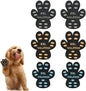Dog Paw Pads Anti-Slip Paw Protector,15 Sets-60 Pads Keeps Dogs from Slipping On Hardwood Floors,Dog Shoes for Hot Pavement, for Senior Dogs and Weak Paws Multicolor XXL