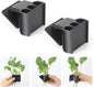 2Pcs 3 Holes Upgraded Aquatic Plant Cup Aquarium Plant Holder for Tank, Hanging Aquarium Plant Holder, Aquarium Aquatic Plant Cultivation, Aquarium Plant Decoration.