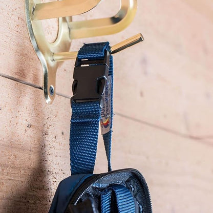 Dura-Tech Deluxe Fake Horse Tail Bag | Protects Fake Horse Tail | Full-Length Zipper | Tangle-Free Lycra Sleeve | Secure Tail Fastener | Handy ID Pocket | Color Burgundy