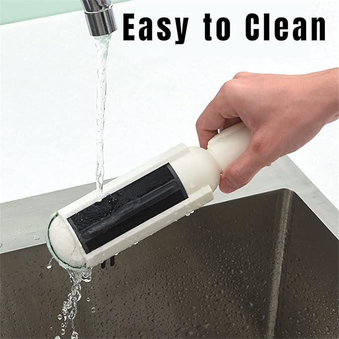 2023 New Pet Hair Remover Roller - Reusable and Washable for Dog/Cat Fur - Best for Couch and Furniture (A-White)