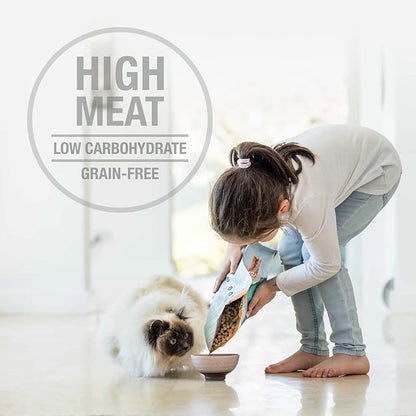 Feline Natural High Protein Dry Cat Food, Freeze-Dried Diet with 98% Meat, Organs & Seafood, No Peas, Grains, or Artificial Additives, Made in New Zealand, Beef, 11oz