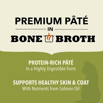 ACANA Premium Pate Kitten Wet Cat Food in Bone Broth Chicken + Tuna Recipe 5.5oz Cans (6 Count)