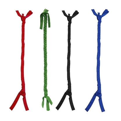 Durable Braid-in Ponytail Tube Tail Bag for Horses (Black)