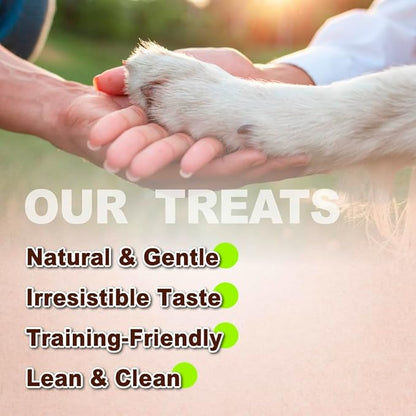 Afreschi Natural Turkey Treats Mini Bars – 16 oz, USA-Sourced Trukey, All-Natural, Hypoallergenic, Low-Fat, Healthy & Easily Digestible, Puppy & Training Snack