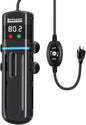 Electronic Aquarium Heater, 500W Small Fish Tank Heater, Adjustable Submersible Heater PID Temperature Control with LED Digital, Water Dry Automatic Shut Off for Fresh Seawater