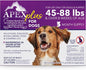 Apex Plus Flea and Tick Prevention for Dogs | Large (45-88 lbs) | 3-Month Supply | Dog Flea and Tick Treatment | 24-Hour Activation, Waterproof, 30-Day Protection