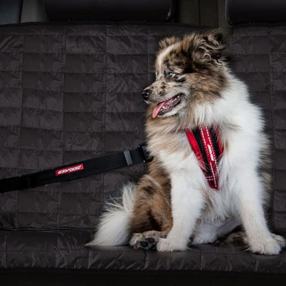 EzyDog CLICK – Dog Seat Belt for Car, Dog Harness Adjustable Seatbelt Attachment – Heavy Duty Nylon Seat Belt Webbing (17.5in - 26in)