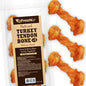 Afreschi Turkey Tendon Bone (M) 3.17 oz, USA-Sourced Turkey Tendon, All Natural Human Grade Dog Chew, Hypoallergenic, Rawhide Alternative, Dog Treats for Medium Breeds