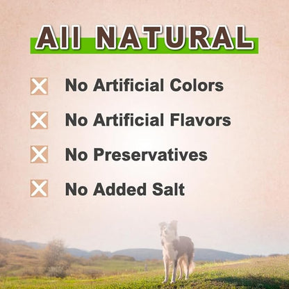 Afreschi Classic Turkey Tendon Coil (S) 3 oz, USA-Sourced Turkey Tendon, Dog Treats for Wrapped Series, All Natural Human Grade Dog Treat, Hypoallergenic, Rawhide Alternative