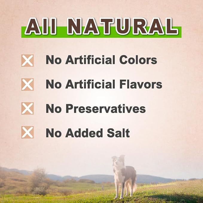 Afreschi Turkey Tendon Braided Stick 3.5 oz, Dog Treats for Classic Series, All Natural Human Grade Dog Treat, Suitable for Training chew, USA-Sourced Turkey Tendon, Rawhide Alternative