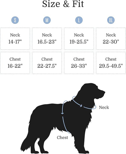 2025 New Edition, Fei & Eve MagEase Dog Harness - 3-Second Magnetic Buckles | 3-Point No-Pull Control | Heavy-Duty 900D Nylon | Dual Safety Handles | Breathable Mesh | Adjustable Fit | Medium, Blue