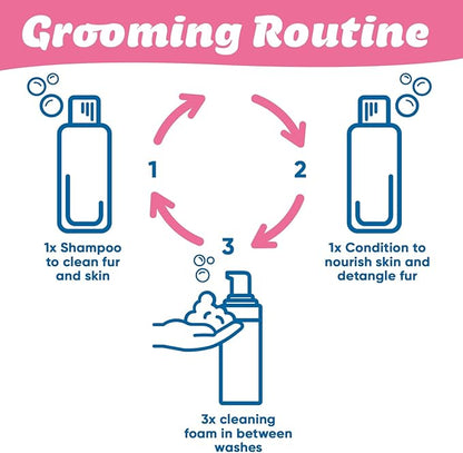 Allermyl Medicated Pet Shampoo Hypoallergenic, Soothing and Moisturizing Shampoo for Allergic Dogs and Cats (by Virbac)