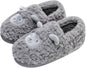JadeRich Women's Cute Animal Slippers Winter Warm Fuzzy Plush House Slipper Cartoon Sheep Indoor Shoes