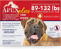 Apex Plus Flea and Tick Prevention for X-Large Dogs (89-132 lbs) | 6-Month Supply | Waterproof, 24-Hour Activation, 30-Day Protection