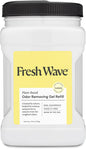 Fresh Wave Lemon Odor Removing Gel Refill, 63 oz. - Safer Odor Absorbers for Home, Natural Plant-Based Odor Eliminator, Every 15 oz. lasts 30-60 Days, For Cooking, Trash & Pets