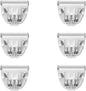 6 Pack Ceramic Blades Replacement for Dog Grooming Clippers, Detachable Pet Clipper Blades for Dogs,Cats Hair Trimming